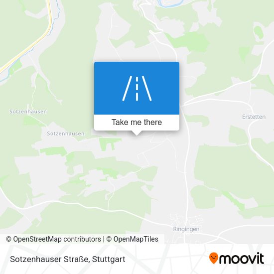 Sotzenhauser Straße map