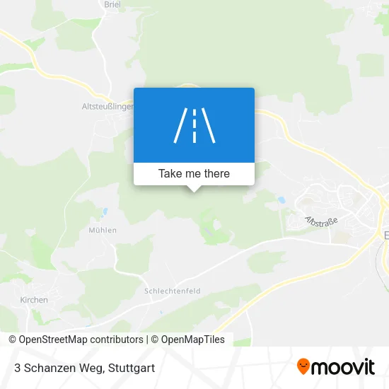 Карта 3 Schanzen Weg