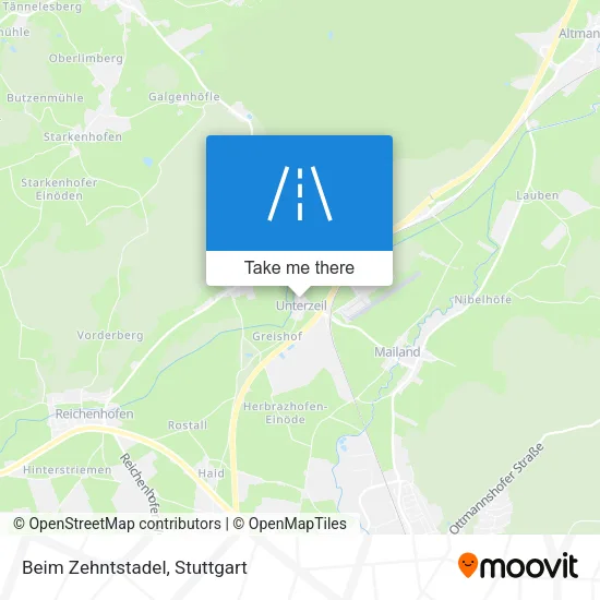 Карта Beim Zehntstadel