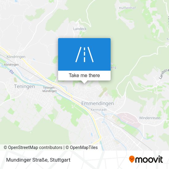 Mundinger Straße map