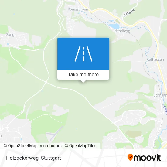 Holzackerweg map