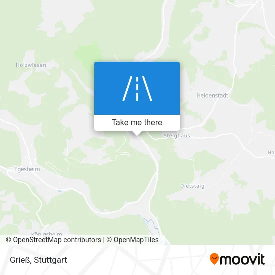 Grieß map