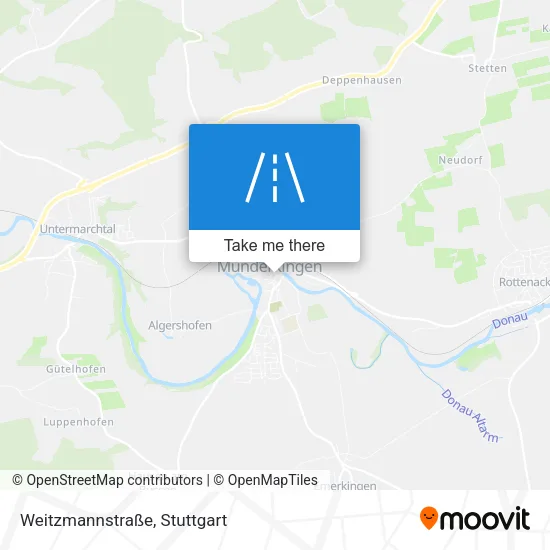 Карта Weitzmannstraße