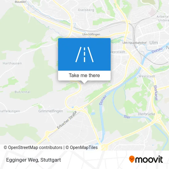 Карта Egginger Weg
