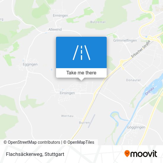 Flachsäckerweg map