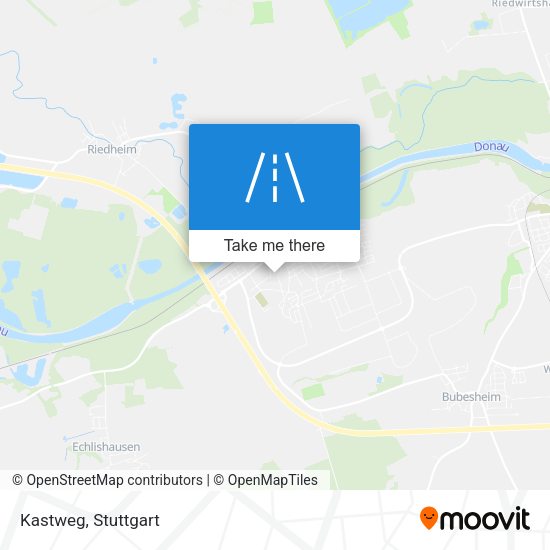 Kastweg map