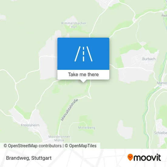 Brandweg map
