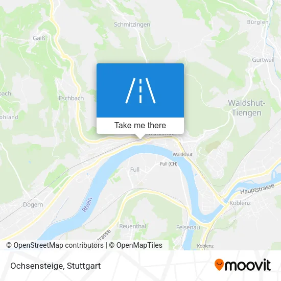 Карта Ochsensteige