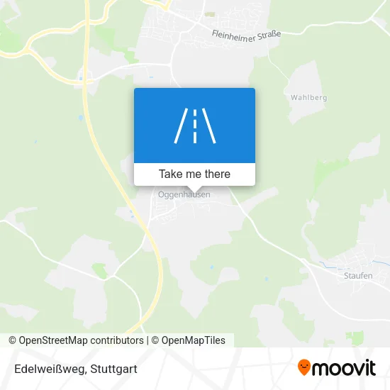 Карта Edelweißweg