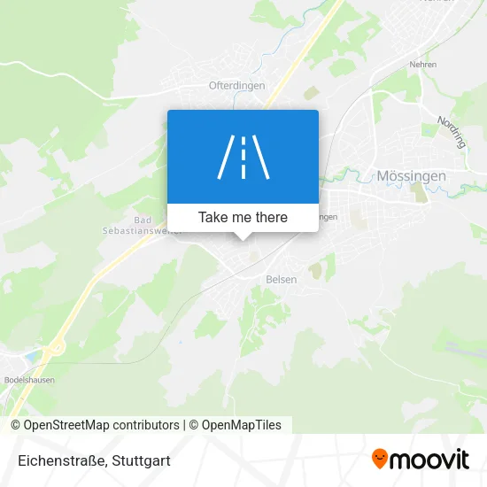 Карта Eichenstraße