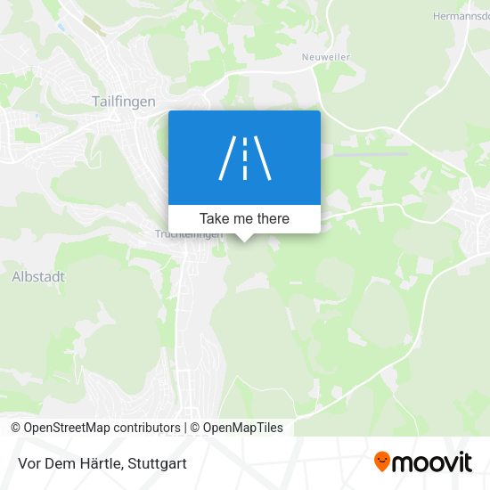 Vor Dem Härtle map