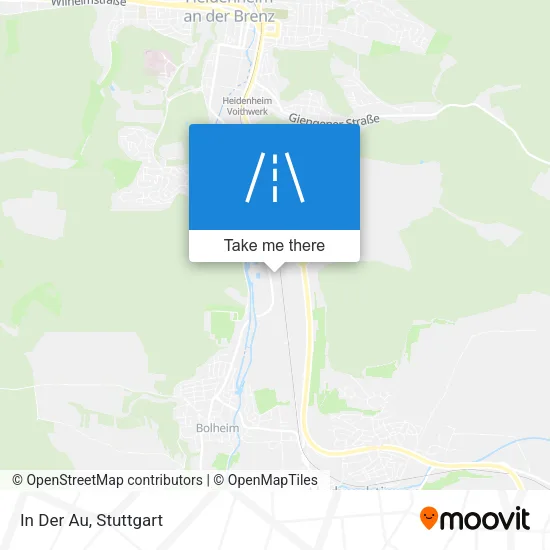 Карта In Der Au