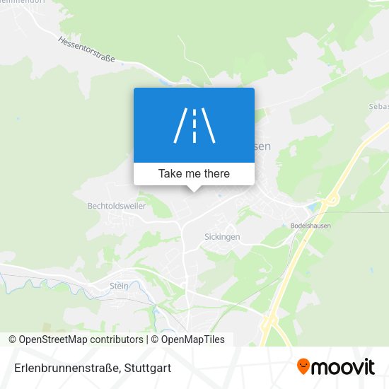Erlenbrunnenstraße map
