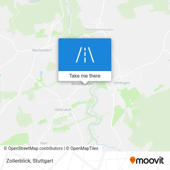 Карта Zollerblick