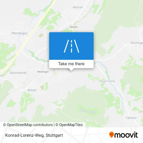 Konrad-Lorenz-Weg map