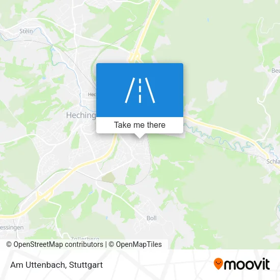 Карта Am Uttenbach
