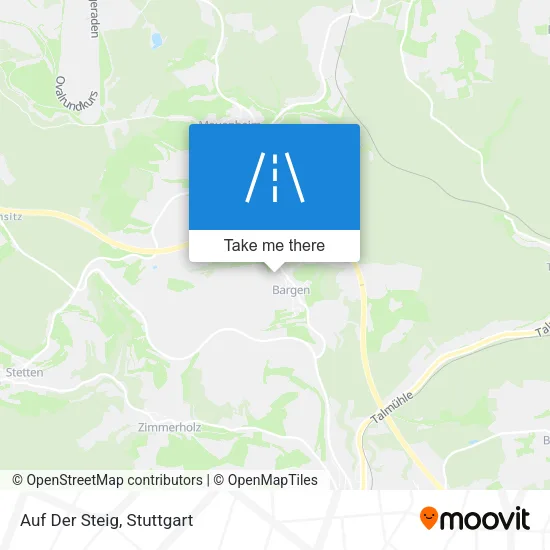 Карта Auf Der Steig