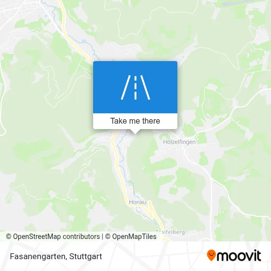 Fasanengarten map