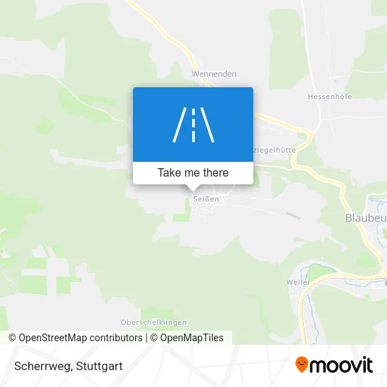 Карта Scherrweg