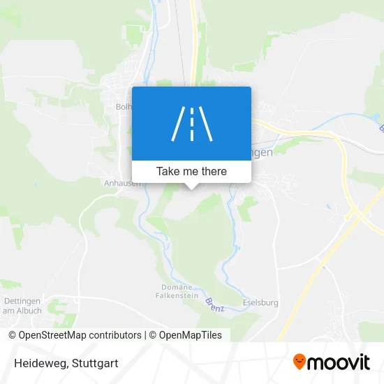 Карта Heideweg