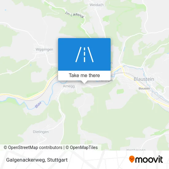Карта Galgenackerweg