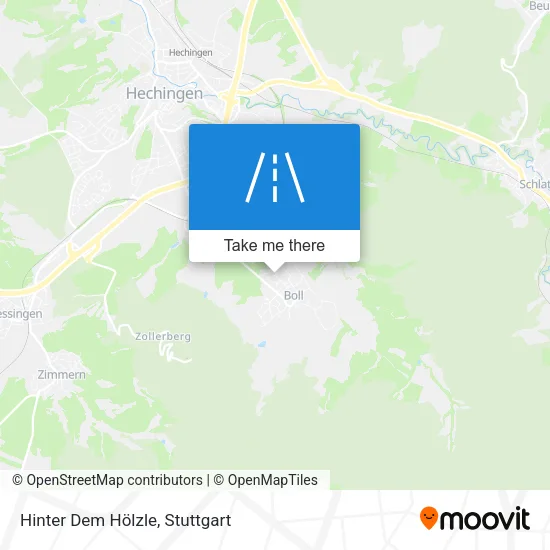 Карта Hinter Dem Hölzle
