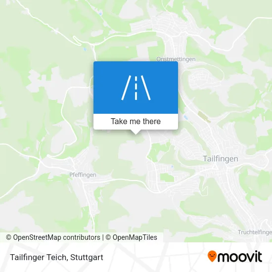 Карта Tailfinger Teich