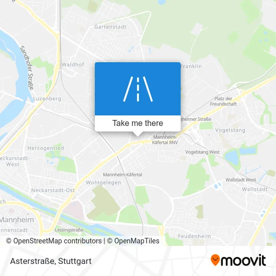 Карта Asterstraße