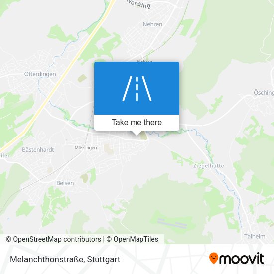 Melanchthonstraße map
