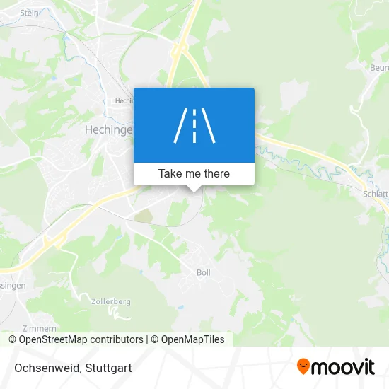 Ochsenweid map