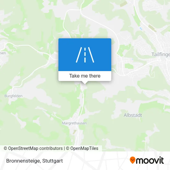 Карта Bronnensteige