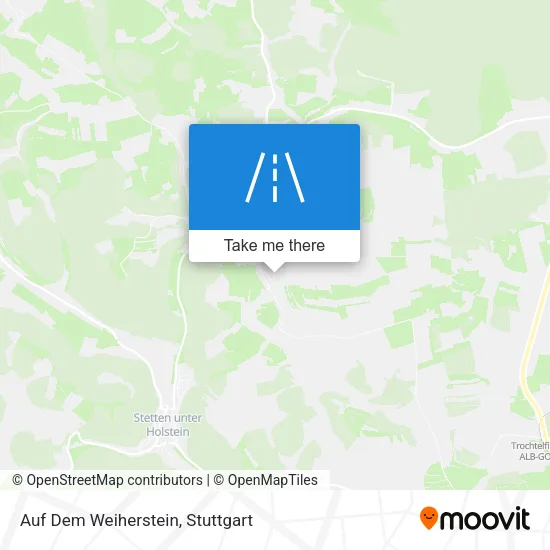 Карта Auf Dem Weiherstein