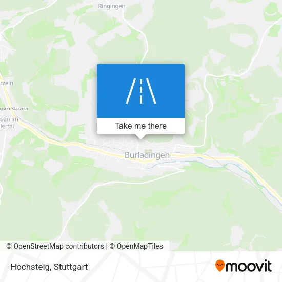 Карта Hochsteig