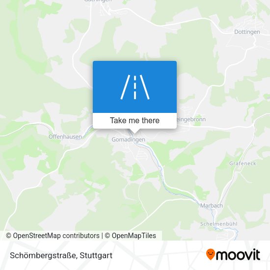 Schömbergstraße map