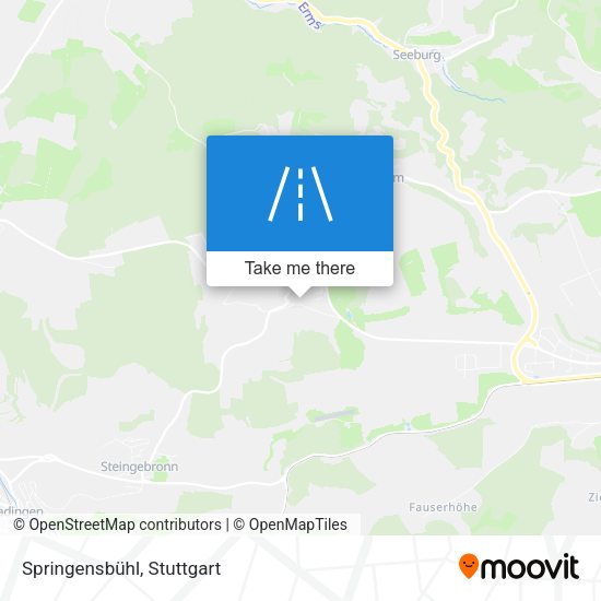 Карта Springensbühl