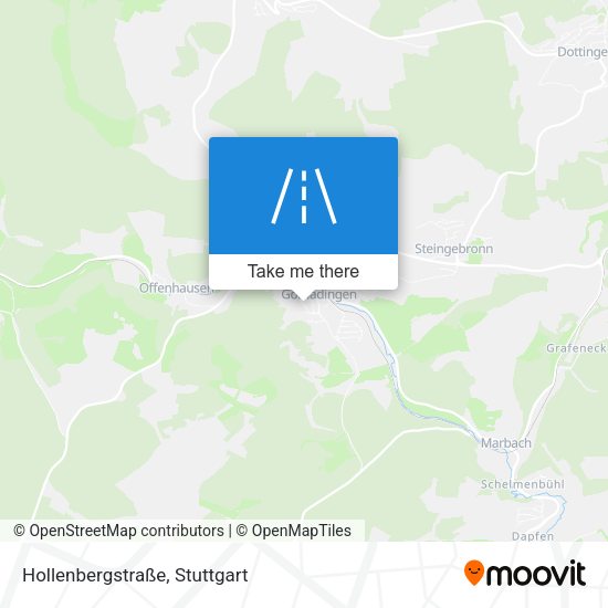 Hollenbergstraße map