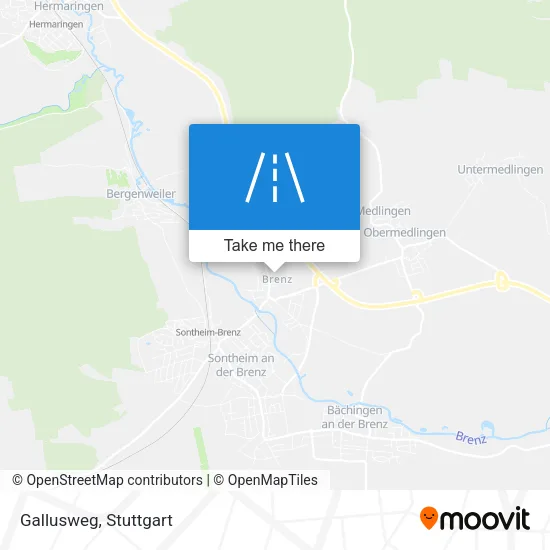 Карта Gallusweg