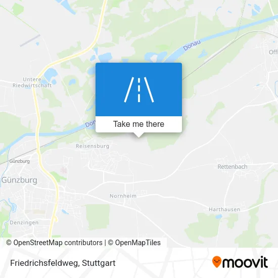 Карта Friedrichsfeldweg