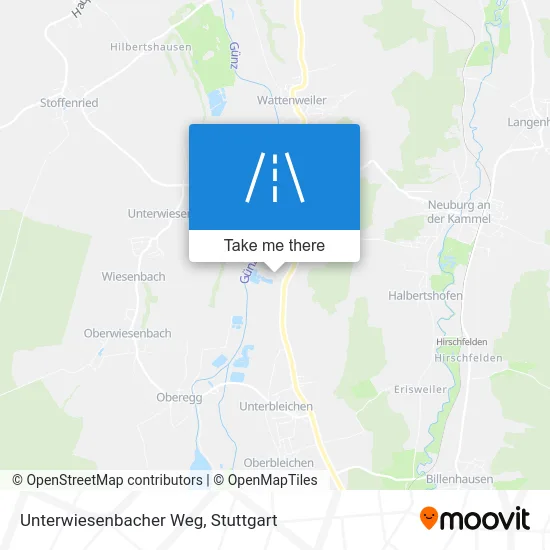 Карта Unterwiesenbacher Weg