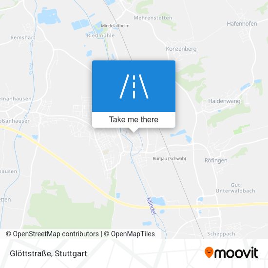 Glöttstraße map