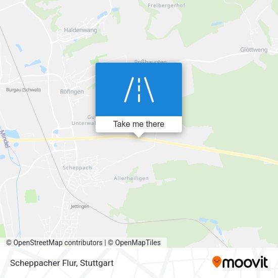 Карта Scheppacher Flur