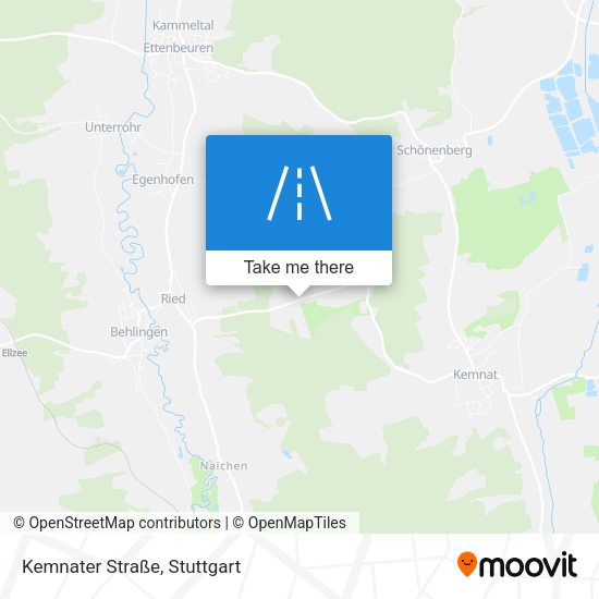 Kemnater Straße map