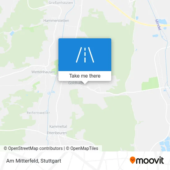 Am Mitterfeld map