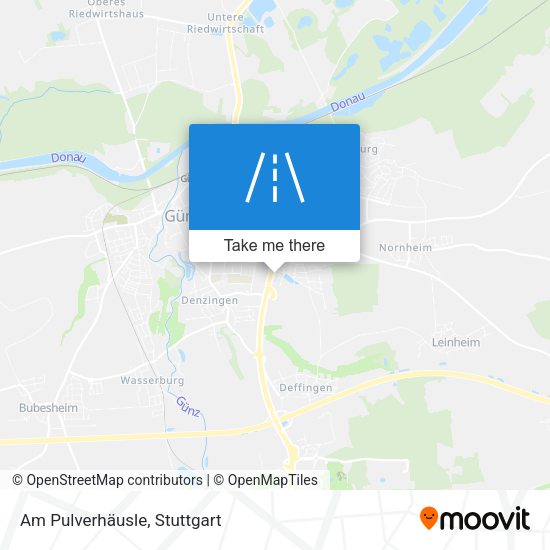 Am Pulverhäusle map