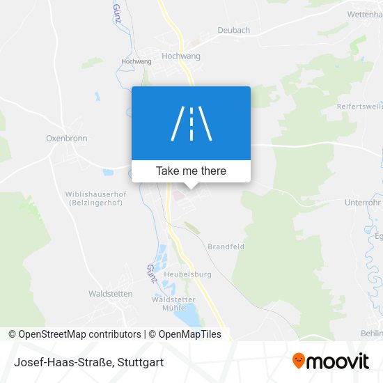 Josef-Haas-Straße map