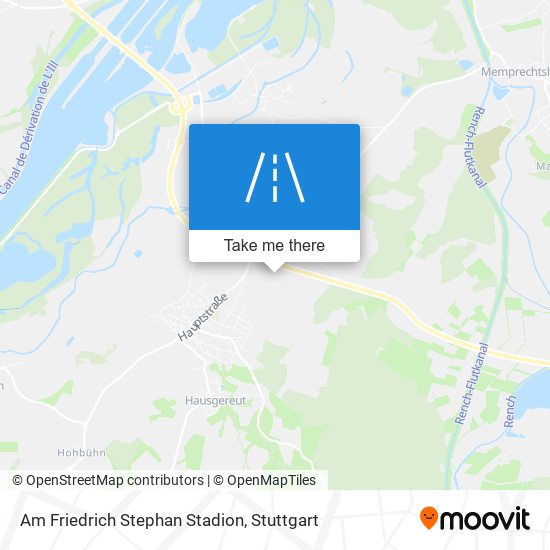 Карта Am Friedrich Stephan Stadion