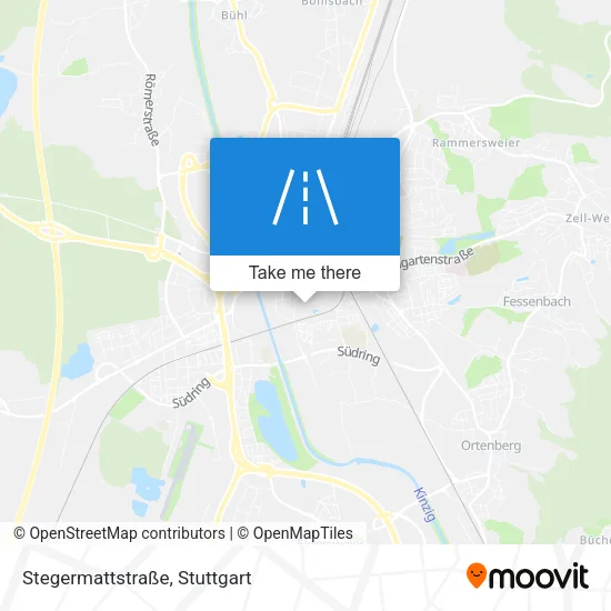 Карта Stegermattstraße