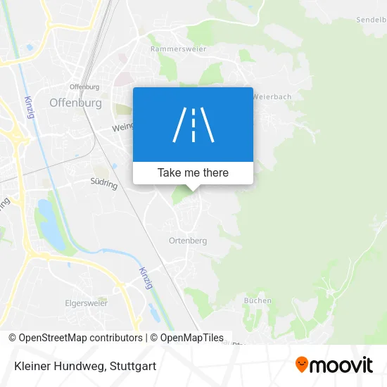 Карта Kleiner Hundweg