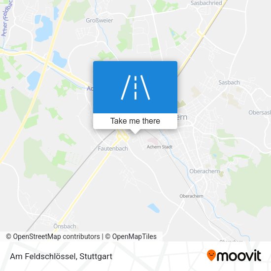 Am Feldschlössel map