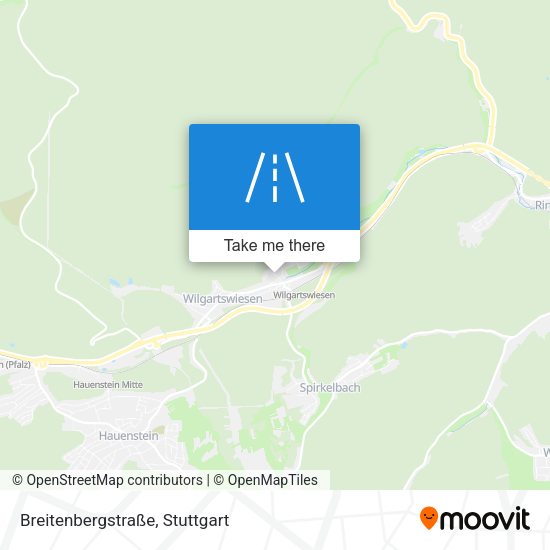 Карта Breitenbergstraße